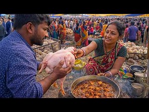 From Live Chicken to Spicy Curry in Minutes! Inside India’s Wild Street Market