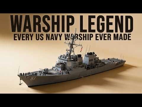 Every U.S Warship Ever Built — From Sailing Ships to Nuclear Carriers