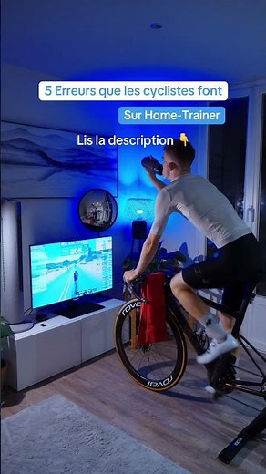 Si tu fais du home trainer l’hiver, évite ces 5 erreurs.