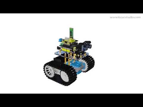 KS0071 KEYESTUDIO Mini Tank Robot （Installation New ）