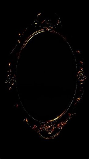Meditation with the Black Mirror | Mirror Gazing #shadowwork #blackscreenparticles #darkambient