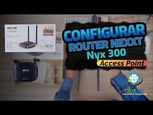 How to CONFIGURE Nexxt NYX 300 Router in ACCESS POINT Mode (Step by Step)