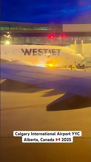 Calgary International Airport YYC, Alberta, Canada 🇨🇦 2025