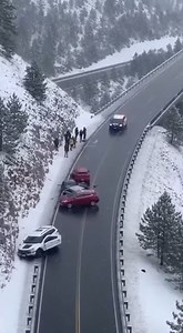 On February 15, 2021, in Fort Worth, Texas, helicopter footage captured multiple cars slipping and crashing along an icy highway during severe winter weather. The aerial view showed vehicles losing control one after another, sliding across lanes and colliding as drivers struggled to stop. Emergency crews responded throughout the area, and officials later reported several crashes but no life-threatening injuries at the scene. The videos and stories are made using Ai similar to the real events tha