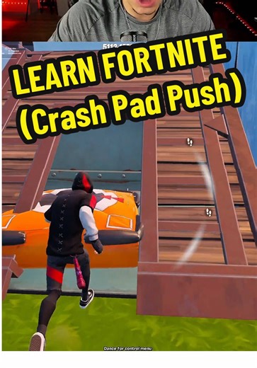 Mastering Crash Pad Pushes in 1v1 Fortnite Matches
