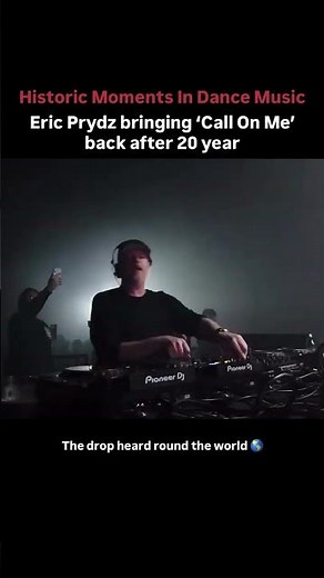 Eric Prydz surprised everyone at The Concourse Project in Austin by dropping “Call On Me” for the