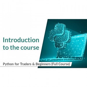 Welcome to this course on Python for Trading, Basics. This self-paced course is designed for anyone who wants to learn to use Python, or programming in financial markets. This course assumes no prerequisite. Yes, that’s right! You don’t need any computer programming, or math skills, to learn to code in Python. After completing this course, you will be able to: Import, store, and visualize financial markets data. Code functions, control and conditional statements. Set up a Python environment on y