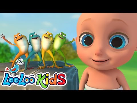 🎵 The Little Green Frog - (Official Video) - LooLoo Kids Nursery Rhymes & Kids Songs