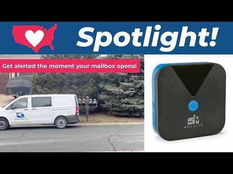 Mail Chime 2 | Simple Wireless Mailbox Alert for Everyday Peace of Mind