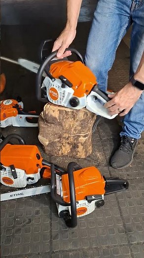 How to start a Stihl ms172 chainsaw step by step. #stihl #stihlms172 #ms172start
