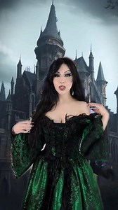 Dress from Burleska Corsets #romanticgoth #gothgoth #gothgirls #gothicstyle #gothmodel #gothicfashion | Kristianaoneandonly