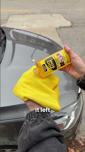 Goo Gone helps safely remove tape residue and sticky messes from your car without damaging the paint