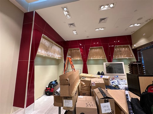 We Heard The Airport needed some upgrades taking this store from boring to glamorous with ease奈 #wrapper #wrappermapper #wrapglove #businessgraphics #capitalwraps #wrapsthatroar | Capital Wraps | Facebook