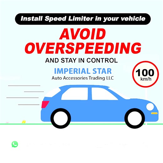 Avoid Overspeeding and Stay in Control Install Speed Limiter Device in your Vehicle by Imperial Star Auto Accessories Trading LLC #AvoidOverSpeeding #StayInControl #imperialstar #speedlimiteruae Imperial Star offers: 👉 Speed Limiters (with passing certificates) 👉 Stop Boards 👉 Mobile DVR Systems 👉 Vehicle Cameras 👉 GPS 👉 Seat Belts 👉 Safety Hammers 👉 Reflective Triangles ✨ Special Offer: On-site Service Available ✨ We provide complete safety solutions for School & Passenger Buses. Imperi