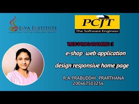 task6 || Design a dynamic responsive homepage using HTML, CSS, JavaScript and Bootstrap || Eshop