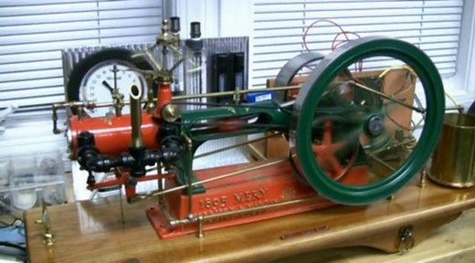 Mery Explosive Engine Model Running