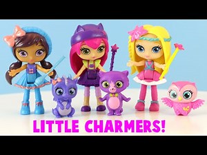 Little Charmers 3 Inch Figurines Hazel Lavender Posie With Pets Toys