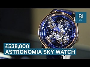 The £538,000 watch which contains a map of the cosmos