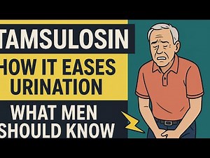 🚻 Tamsulosin Explained – How It Eases Urination & What Men Should Know