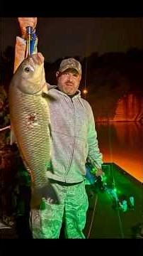 Amazing bowfishing shot on a Buffalo Carp!!!