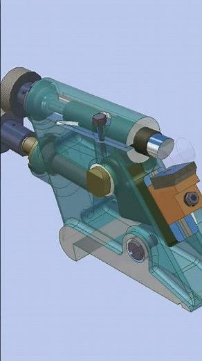 #전산응용기계제도기능사실기 #3danimation #design #일반기계기사 #inventor #clamp