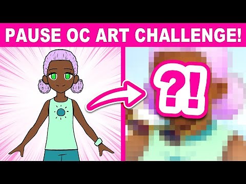 I Made a PAUSE OC ART CHALLENGE! 🤩