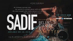 8K views · 248 reactions | FILM TRAILER! FULL DOCUMENTARY AVAILABLE DEC 28. PRE-ORDER NOW WITH coupon code: GLITTERCODE ($5 OFF)!! If you are not using US currency - please use GLITTERWORLD for 25% OFF https://vimeo.com/ondemand/sadiebellydance | SADIE Belly Dance Beyond The Glitter | Facebook