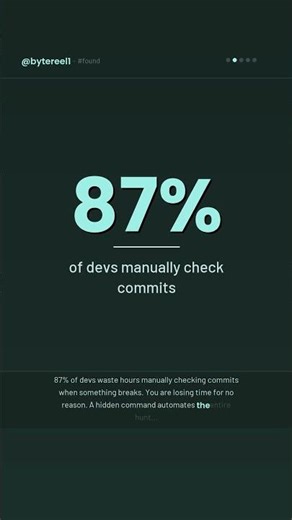 I found a bug in 400 commits in 3 minutes using git bisect