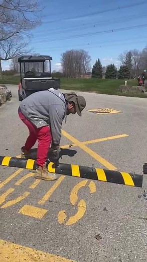 Speed Bump installation 2