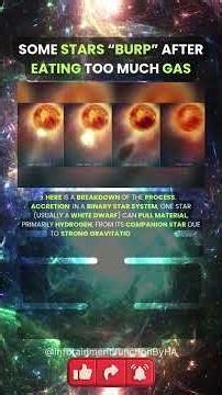 How do the Stars "Burp"? | Mind-blowing Universe Facts | #shorts #facts #space #viral #sun