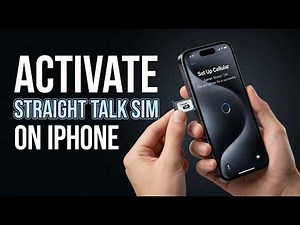 How to Activate Straight Talk SIM Card on iPhone: Complete Setup