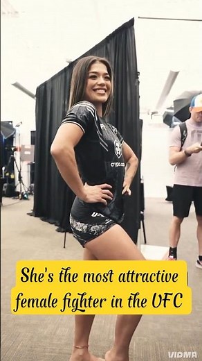 she's the most attractive female fighter in the UFC #tracycortez #ufc #mma