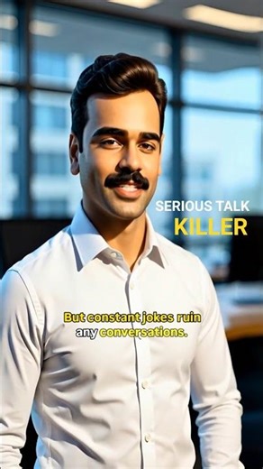 Humor That Ruins Serious Conversations #careergrowth #workplaceproblems #trendingshorts