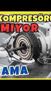 OTO KLİMA KOMPRESÖRÜ KAVRAMASI NASIL ÇALIŞIR?