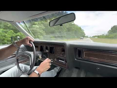 1975 Lincoln Mark IV Driving Video! 460 V8! 4 BBL! 36,000 ORIGINAL MILES