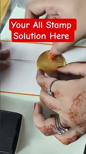 Embossing Sticker how to make #embossedstitch #stampfactory