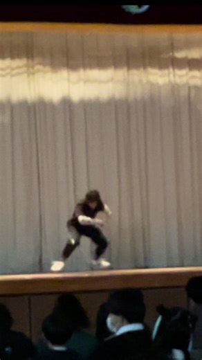 高一の文化祭でのブレイクダンスパフォーマンス