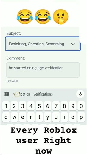 every roblox user right now 😂😂