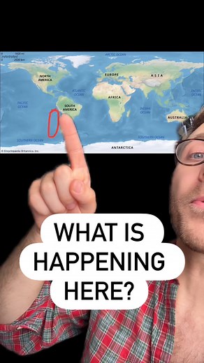 What is happening off the coast of South America? #interestingfacts #funfacts #edutainment #infotainment #ideasoup #science #animalfacts | Idea Soup