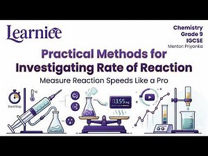 🔥 Master Rate of Reaction FAST! Practical Experiments Explained | IGCSE Chemistry Grade 9