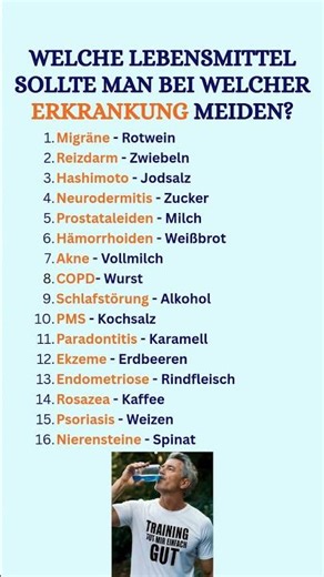 Lebensretter-Liste: Welche 16 Dinge DU bei Krankheit NIE essen darfst! (Teil 2)
