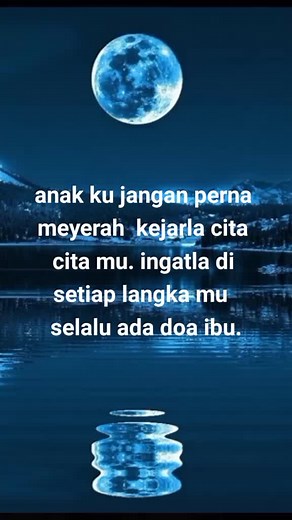 Captivating Blue Moon Over Reflective Waters