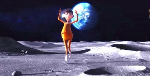 Rare Footage of Vector on Moon