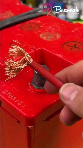 Battery cable connection #diy #battery #cable