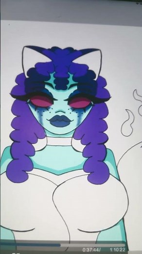 My version of demon fox #originacharacter #art #digitalart #subscribers #fypシ゚viral