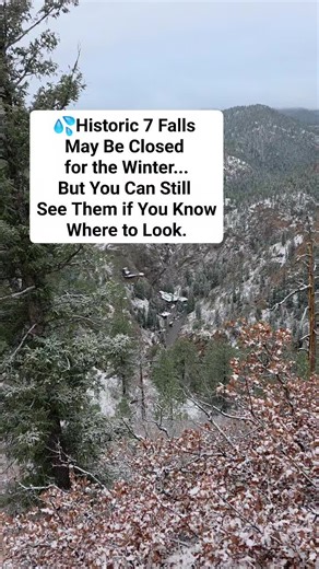 💦 I miss the days when historic Seven Falls was open during the winter. Maybe one day that will change. Until then, views of South Cheyenne Cañon and Seven Falls can be seen via the Mt. Cutler/Mt. Muscoco Trails in North Cheyenne Cañon (Colorado Springs, Colorado). Check the comments for trail details. 📸 January 2026. ---------------------------------- #coloradofanclub #coloradosprings #sevenfalls #waterfalls