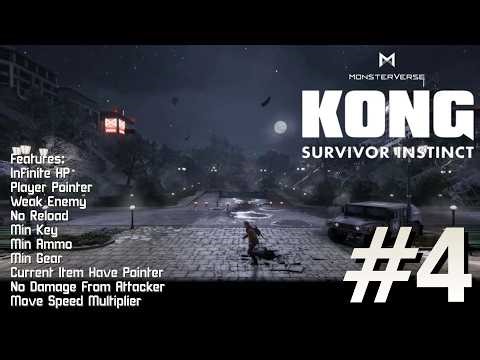KONG: SURVIVOR INSTINCT Gameplay + CHEAT ENGINE | Movement Multiplier [#4]