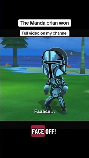 The Mandolorian won #tomodachilife #tomodachilifelivingthedream #tomodachigame