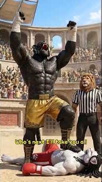 Cat boxing match # #cat #animation #fyp #boxing