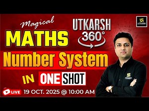 Number System in One Shot | Magical Maths | Utkarsh 360 Series | Prashant Sir